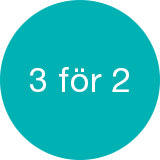 3 för 2